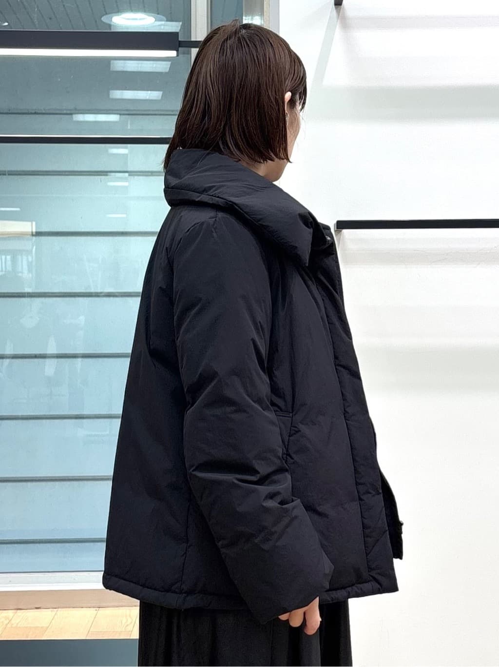 asamiさんの「INDIVI｜【洗える／大人ラメ】カラーMIXボトルネックニット」を使ったコーディネート