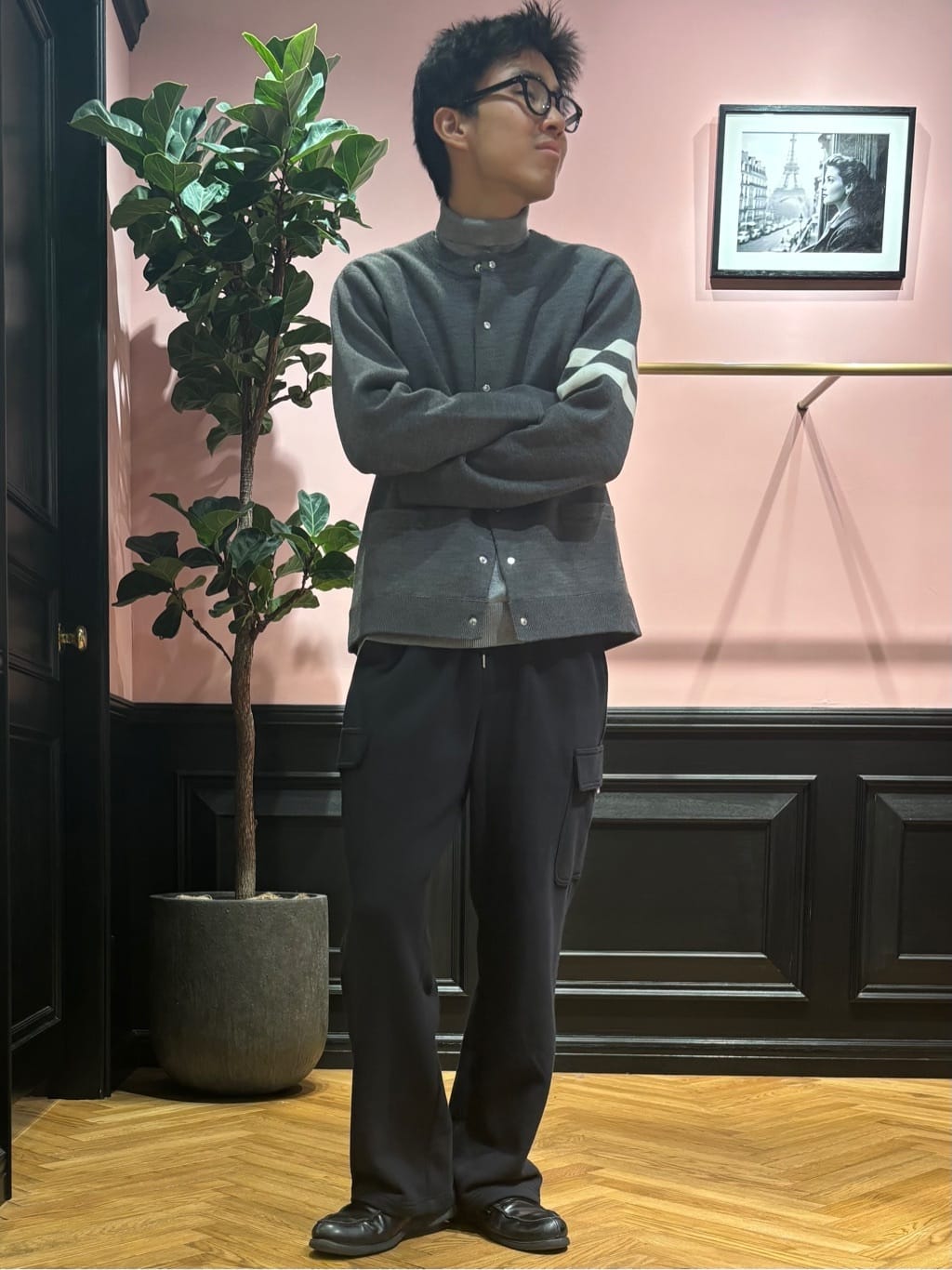 manatoさんの「DRESSTERIOR｜【撥水加工/Safari5月号掲載】ローファー」を使ったコーディネート