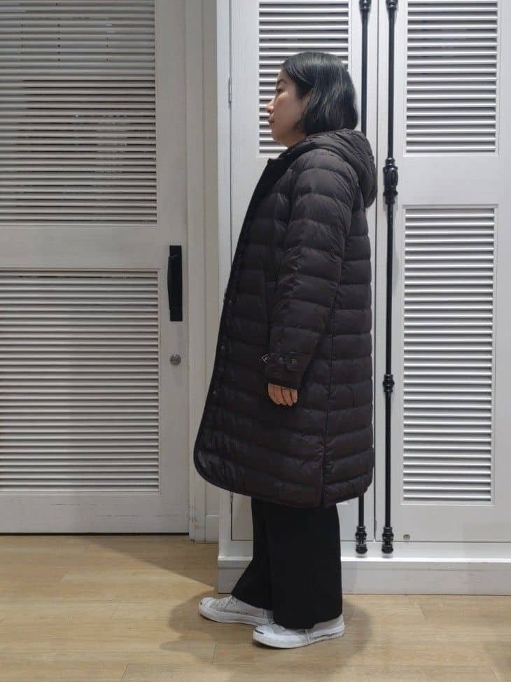 kaiさんの「Dessin｜【撥水・2WAY】ミュラーダウンコートロング丈」を使ったコーディネート