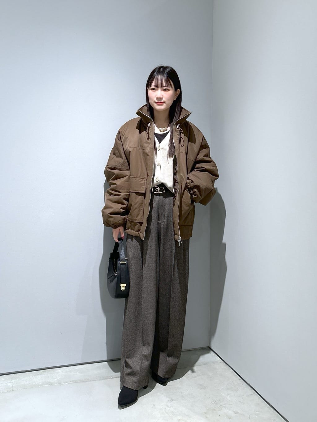 Renoさんの「INDIVI｜【再入荷】フォルムリブニットカーディガン」を使ったコーディネート