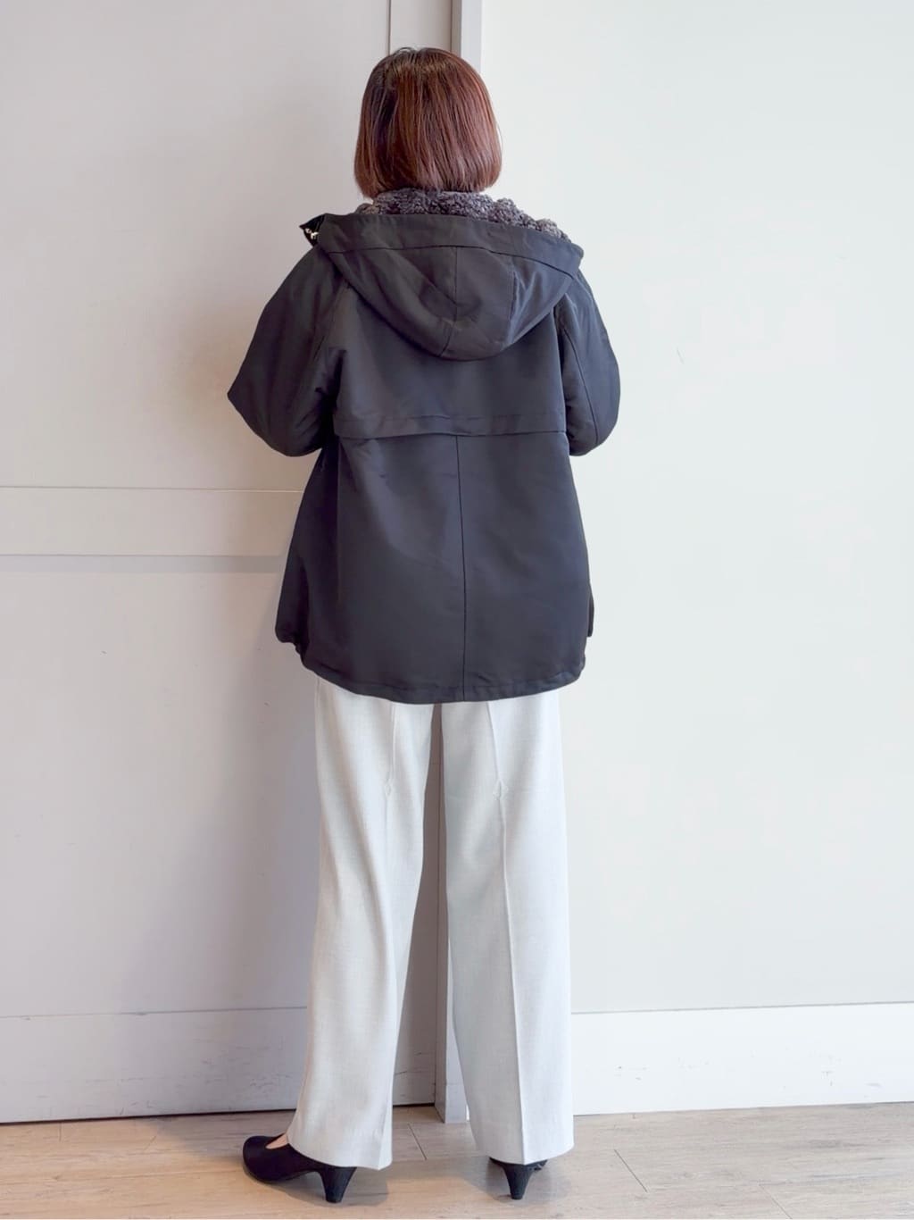 yamakoさんの「grove｜【名品アウター/3WAY・はっ水】ボアライナー付マウンテンパーカ」を使ったコーディネート
