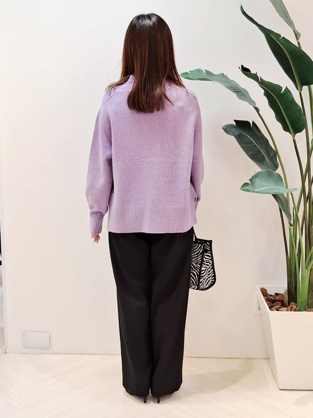 YuKaRiさんの「UNTITLED｜【8色展開/洗える】ウールカシミヤ ハイネックニット」を使ったコーディネート