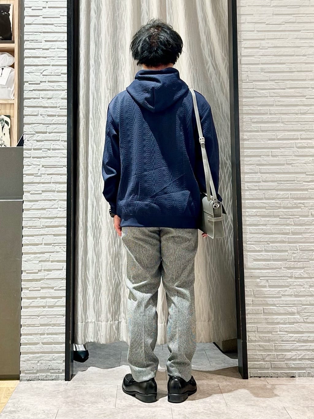 KENJI Iさんの「THE SHOP TK｜フクレキルトパーカ 【洗濯機OK】」を使ったコーディネート