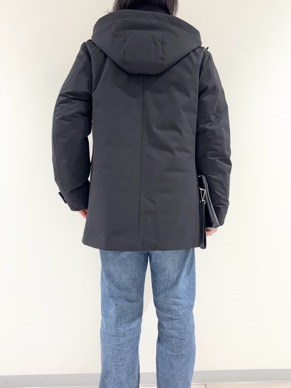 及川さんの「TAKEO KIKUCHI｜【None Of Stress】ストレッチ ダウンブルゾン」を使ったコーディネート