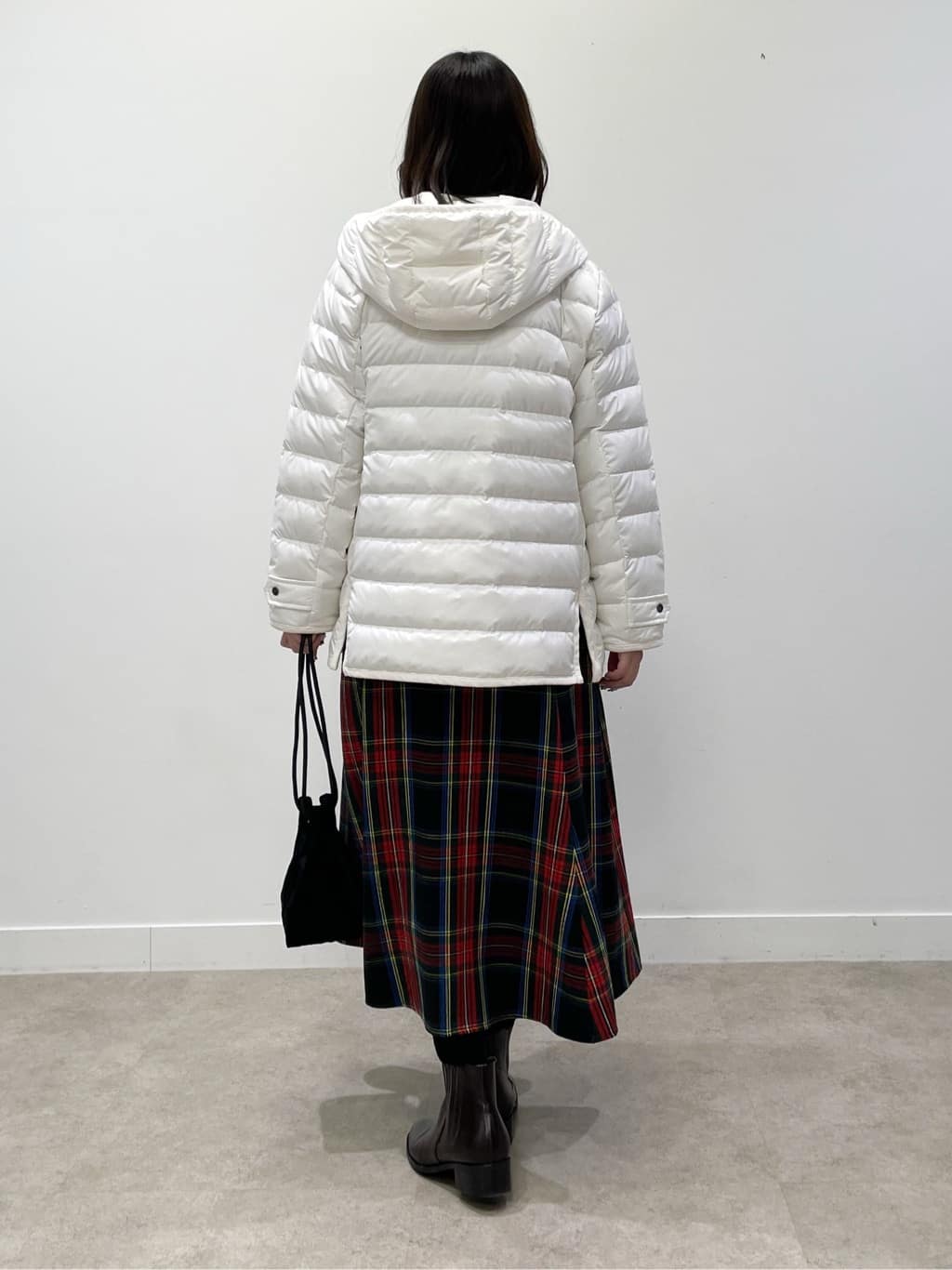 yukariさんの「Dessin｜【撥水・2WAY】ミュラーダウンコートミドル丈」を使ったコーディネート
