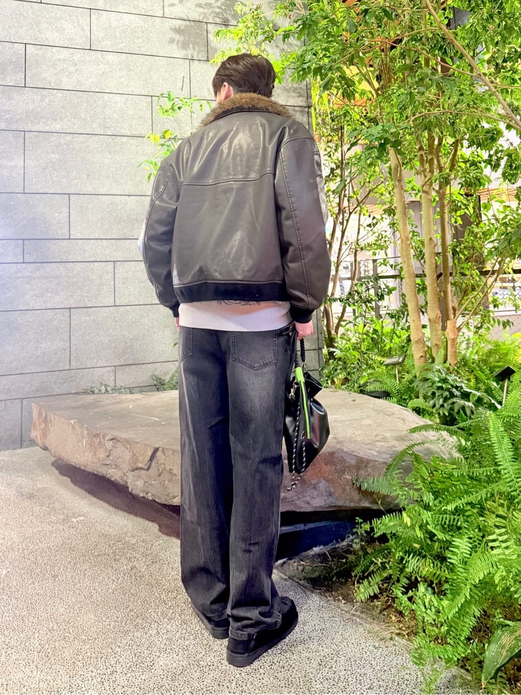 HARUさんの「tk.TAKEO KIKUCHI｜ヴィンテージライク衿フェイクファーブルゾン」を使ったコーディネート