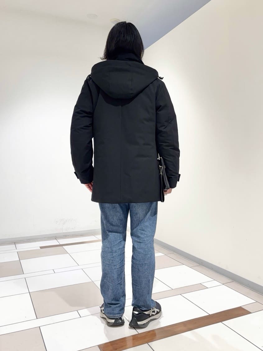 及川さんの「TAKEO KIKUCHI｜【None Of Stress】ストレッチ ダウンブルゾン」を使ったコーディネート