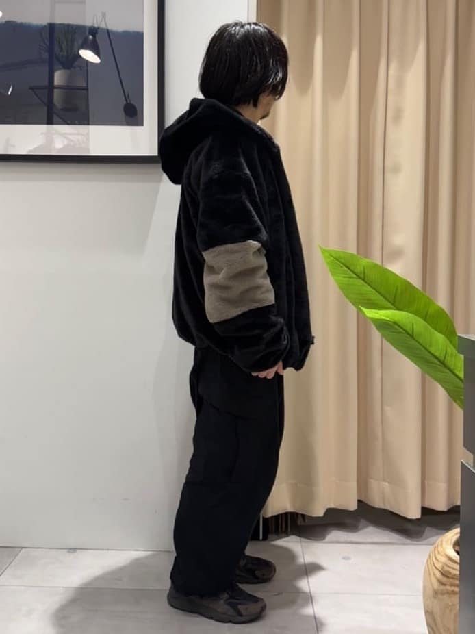 はさんの「THE SHOP TK｜チェックジャカードニット【洗濯機OK】」を使ったコーディネート