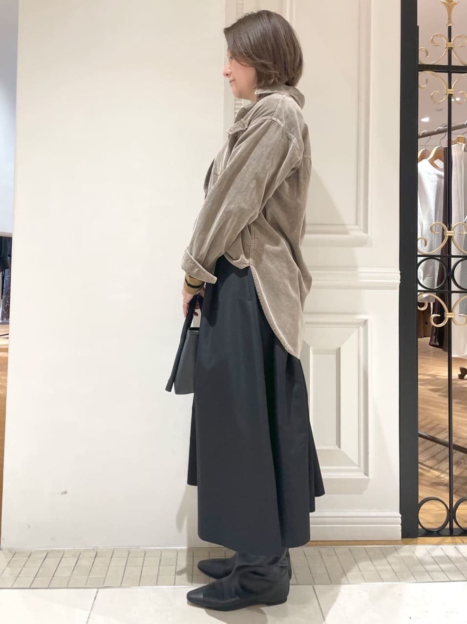 makiさんの「DRESSTERIOR｜◆Dhyana．（ディアナドット）&times;金子綾 ロングブーツ」を使ったコーディネート