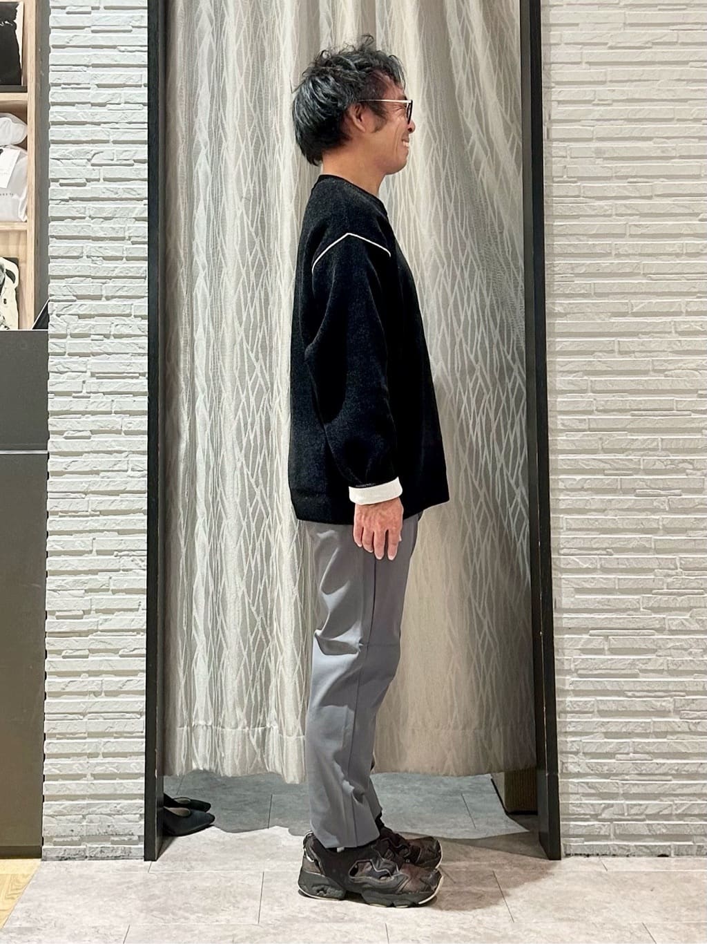 KENJI Iさんの「THE SHOP TK｜ウーリックシングルPジャケット」を使ったコーディネート