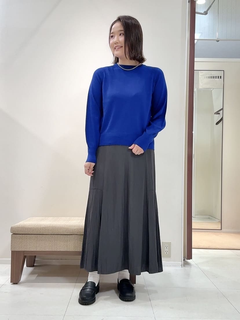 YUIさんの「UNTITLED｜【軽アウター/ミドル丈】ウールニットコーディガン」を使ったコーディネート
