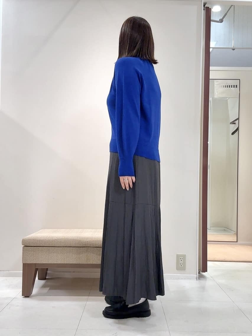 YUIさんの「UNTITLED｜【軽アウター/ミドル丈】ウールニットコーディガン」を使ったコーディネート