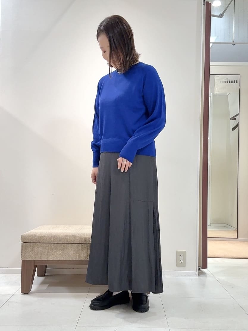 YUIさんの「UNTITLED｜【軽アウター/ミドル丈】ウールニットコーディガン」を使ったコーディネート