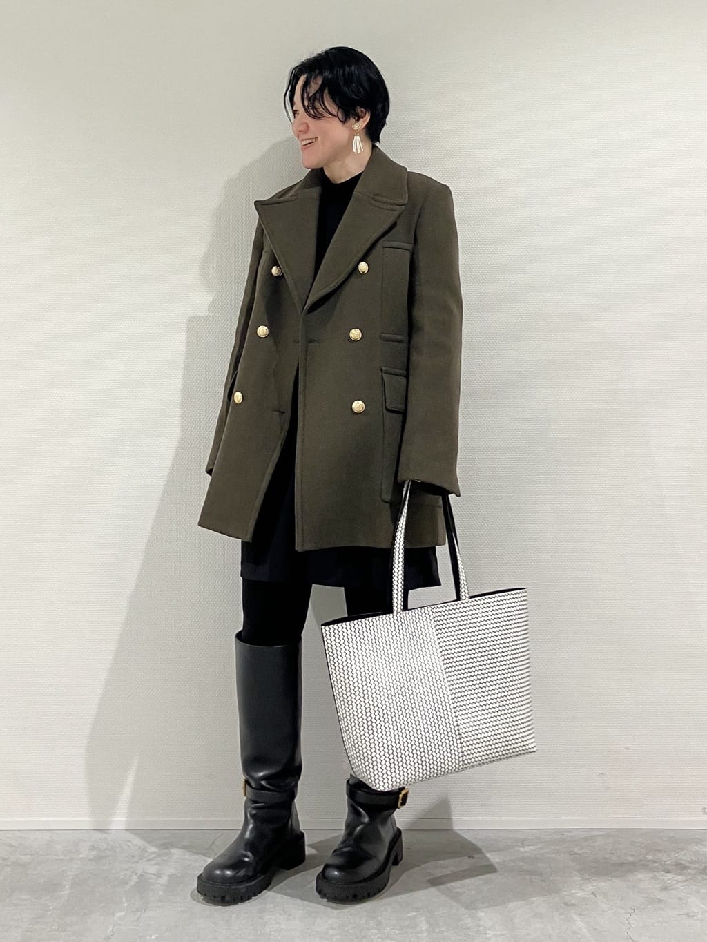 Cさんの「HIROKO HAYASHI｜OTTICA（オッティカ）トートバッグ」を使ったコーディネート