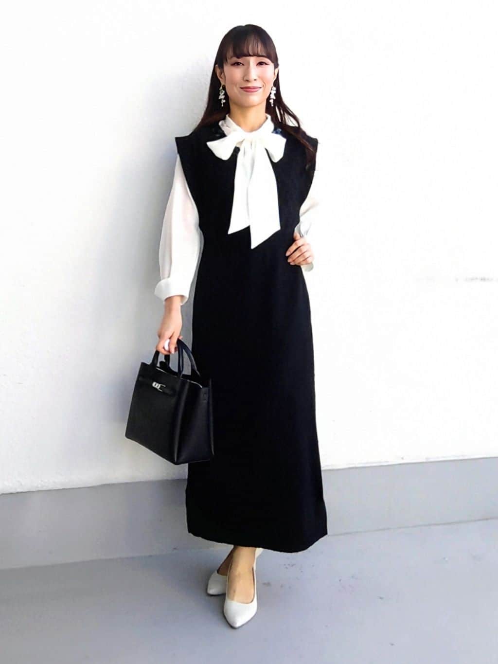 keinaさんの「SunaUna｜【COLLECTION LINE】スパンコール ニットワンピース」を使ったコーディネート