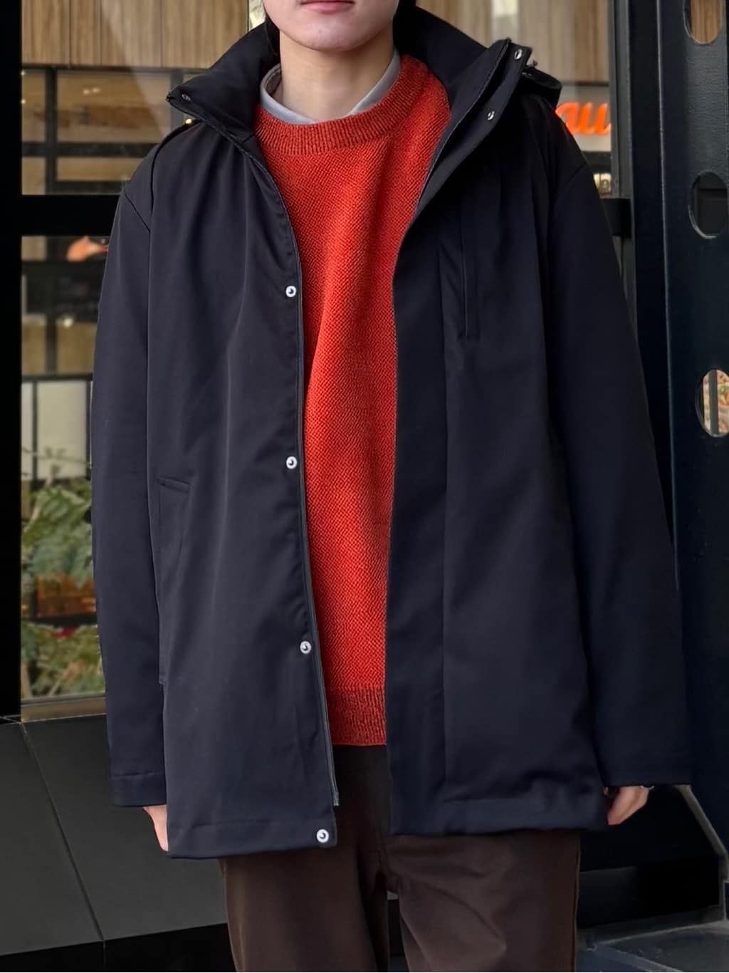うらしーさんの「THE SHOP TK｜【3WAY】中綿ライナー付き カルゼコート　洗濯機OK/ON・OFF対応」を使ったコーディネート