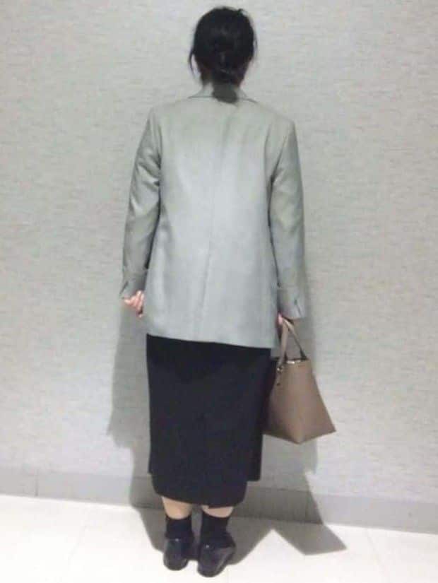 sakoさんの「Reflect｜【選べる8色／スカートにもパンツにも◎】ウール混ボートネックニット」を使ったコーディネート