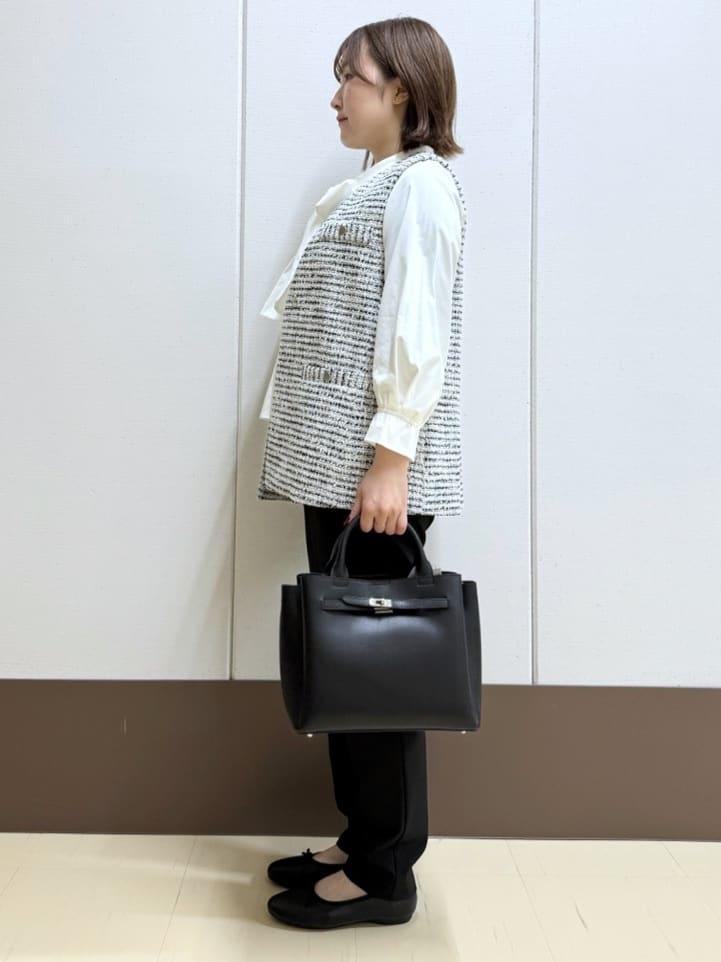 Rikoさんの「INDIVI｜【洗える／裏起毛】ストレッチウォームパンツ」を使ったコーディネート