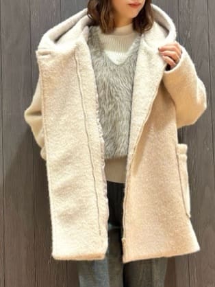 meiさんの「SHOO･LA･RUE｜【洗濯機可/S-LL】美脚見え あったか裏起毛 テーパードパンツ」を使ったコーディネート