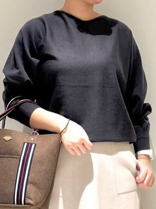 Liriさんの「Dessin｜メルトンジャージフレアスカート」を使ったコーディネート