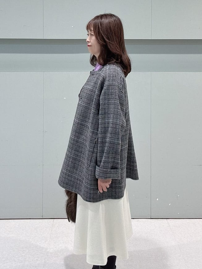 makiさんの「UNTITLED｜【ゆったり】アルパカ混シャギーニット」を使ったコーディネート