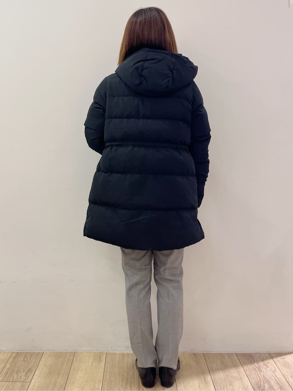 kcさんの「OPAQUE.CLIP｜ウォームストレッチテーパードパンツ【洗濯機OK／防シワ／吸湿発熱】《XS～3L》」を使ったコーディネート