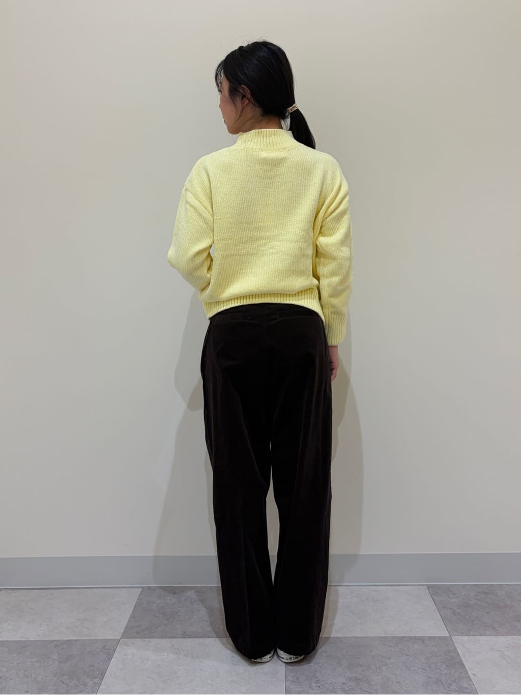 reinaさんの「Dessin｜【セットアップ可・洗える】マリンコーデュロイパンツ」を使ったコーディネート