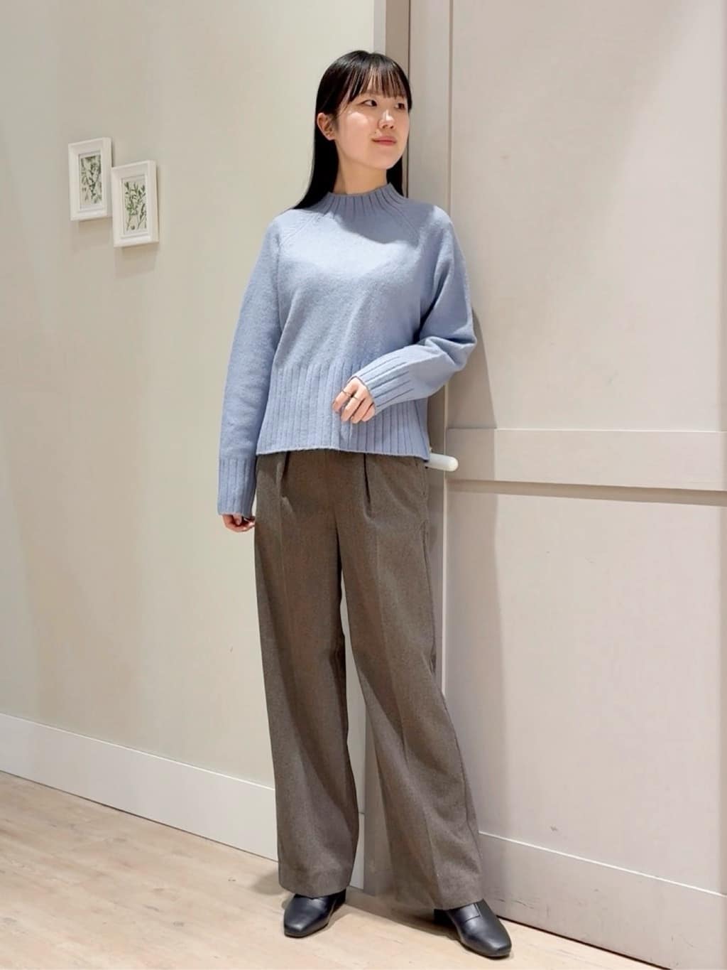 Mayuさんの「grove｜【名品アウター／800FP・多機能】つつまれダウンショート」を使ったコーディネート