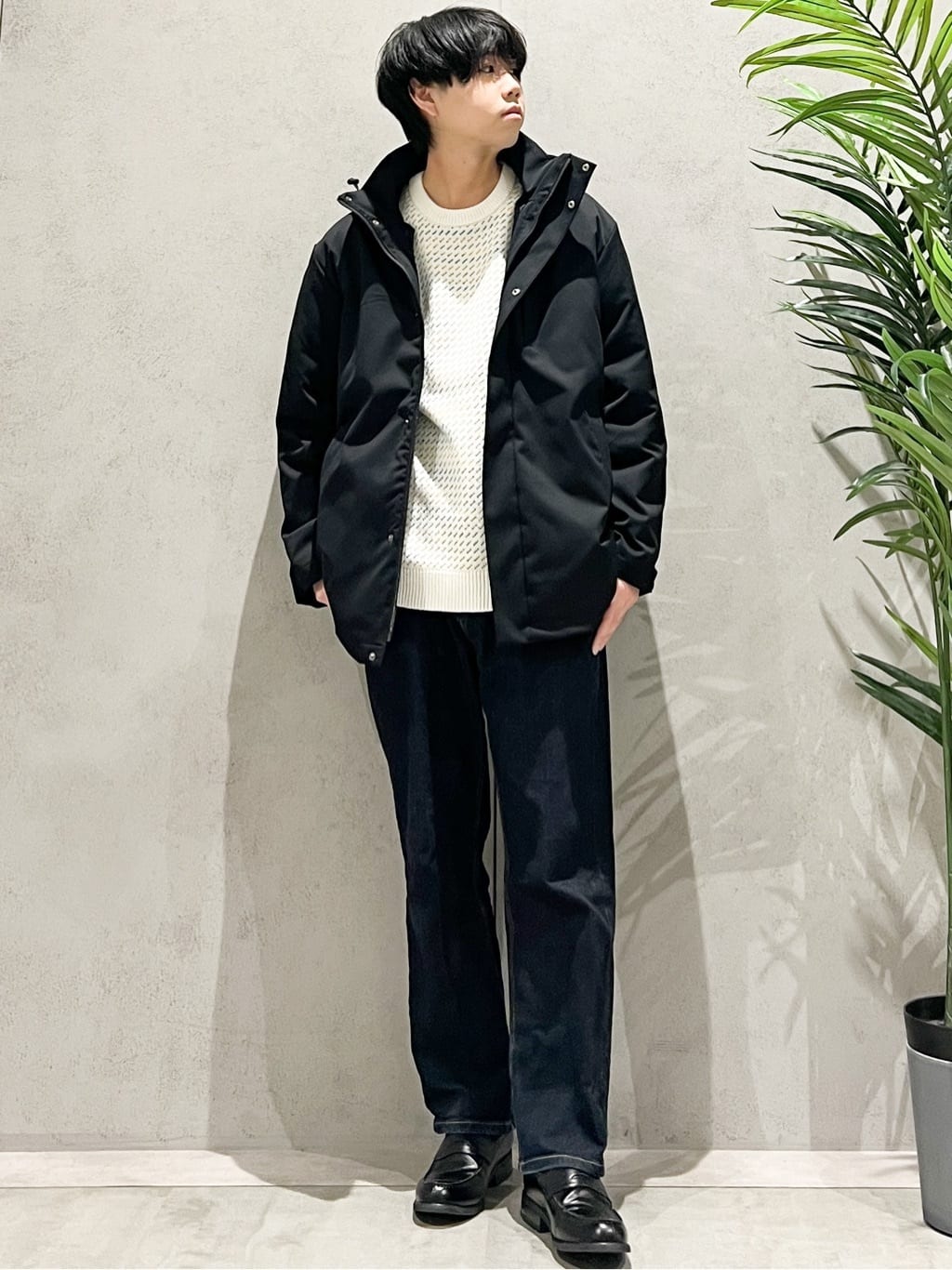 SHI-MAさんの「THE SHOP TK｜【3WAY】中綿ライナー付き カルゼコート　洗濯機OK/ON・OFF対応」を使ったコーディネート