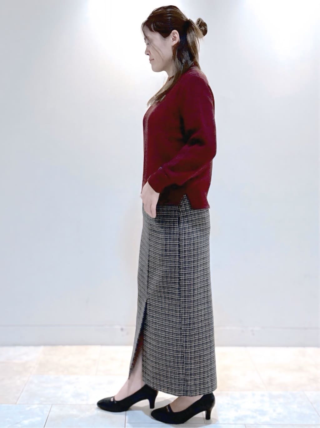 S&auml;K&iuml;さんの「Reflect｜【SS-4Lサイズ】フーデッドミドルダウンコート」を使ったコーディネート