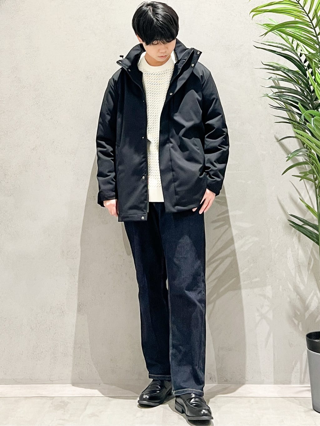 SHI-MAさんの「THE SHOP TK｜【3WAY】中綿ライナー付き カルゼコート　洗濯機OK/ON・OFF対応」を使ったコーディネート