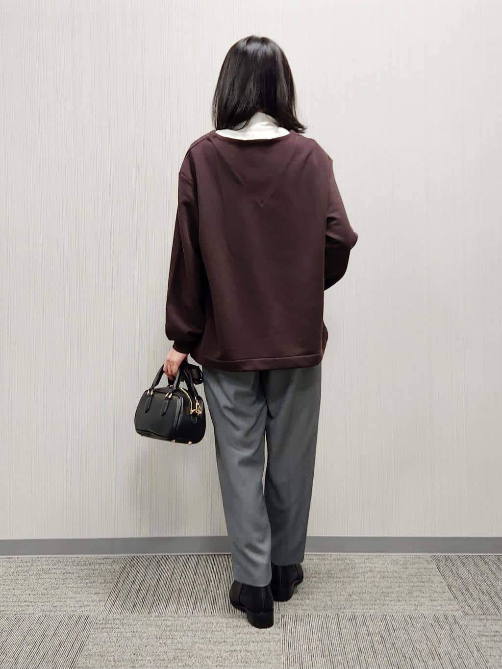naraさんの「Dessin｜【洗える】ガゼットミニ裏毛プルオ－バー」を使ったコーディネート
