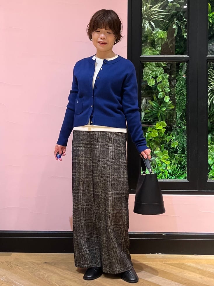 ogataさんの「DRESSTERIOR｜◆【洗える/カシミヤ混】ウォッシャブルコットンカシミヤカーディガン」を使ったコーディネート