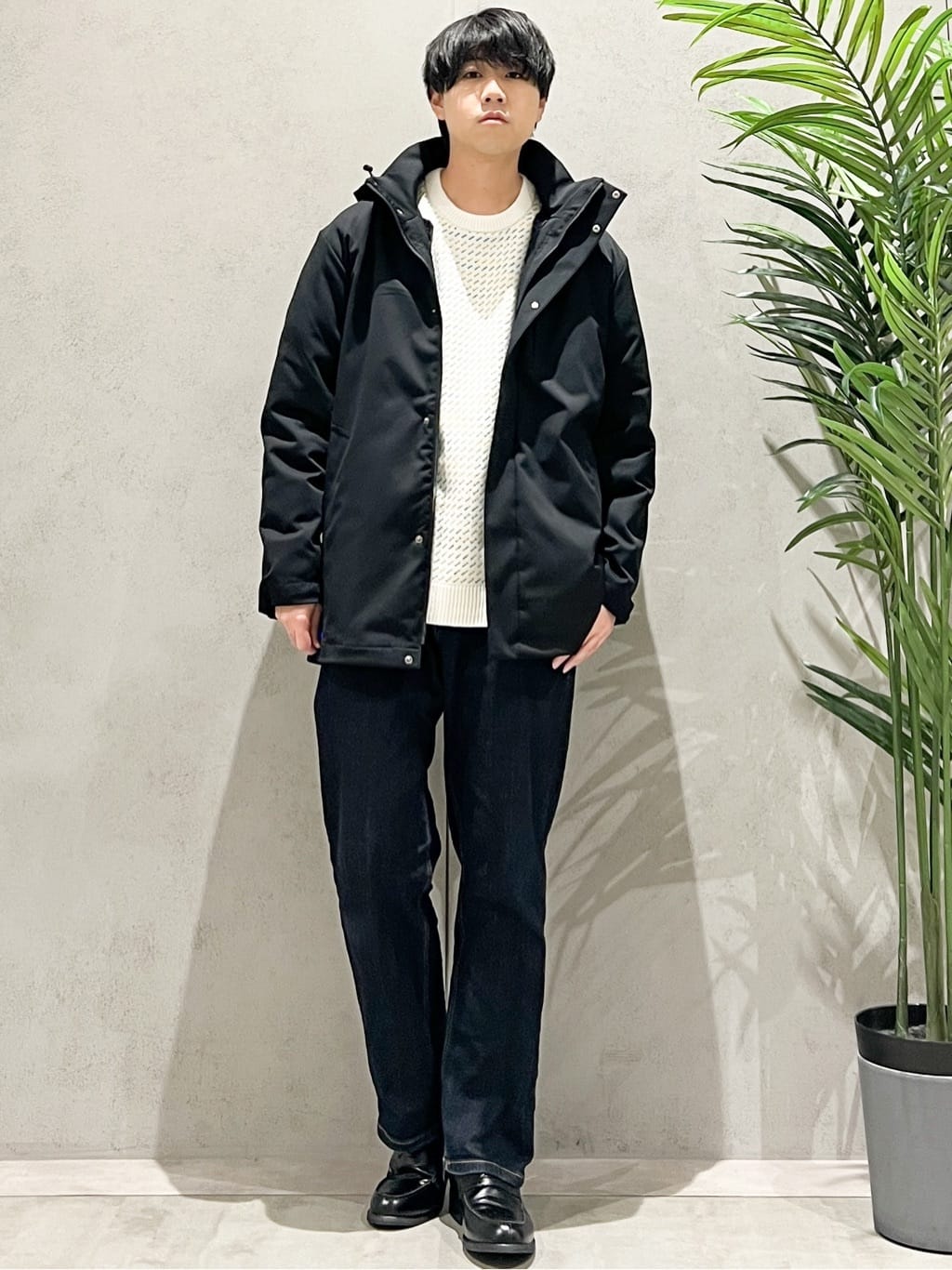 SHI-MAさんの「THE SHOP TK｜【3WAY】中綿ライナー付き カルゼコート　洗濯機OK/ON・OFF対応」を使ったコーディネート