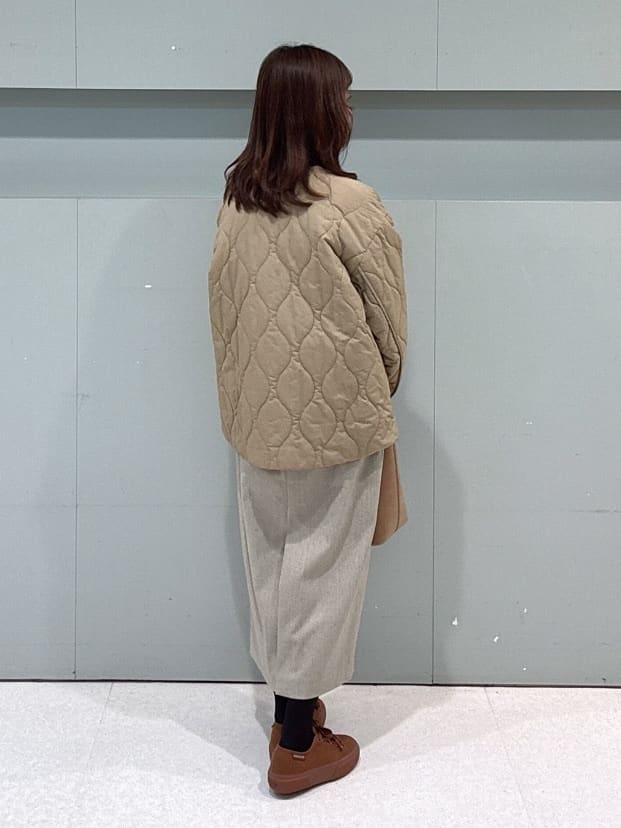 makiさんの「UNTITLED｜【8色展開/洗える】ウールカシミヤ ハイネックニット」を使ったコーディネート