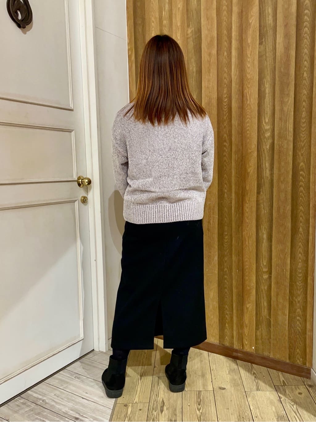 ちえさんの「SHOO･LA･RUE｜ファー2層2WAYトートバッグ」を使ったコーディネート