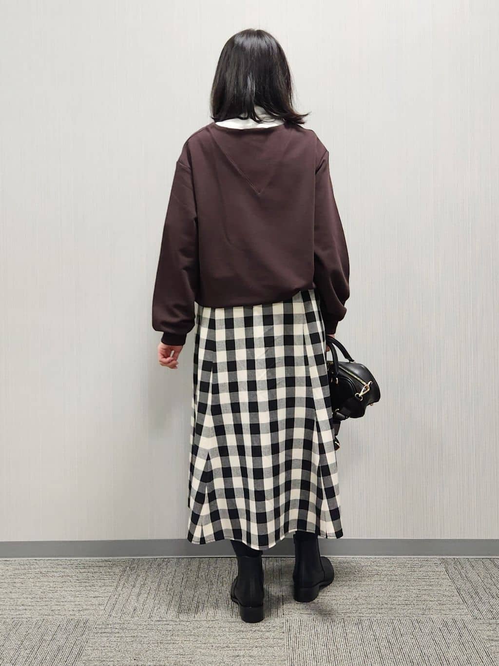 naraさんの「Dessin｜【洗える】ガゼットミニ裏毛プルオ－バー」を使ったコーディネート