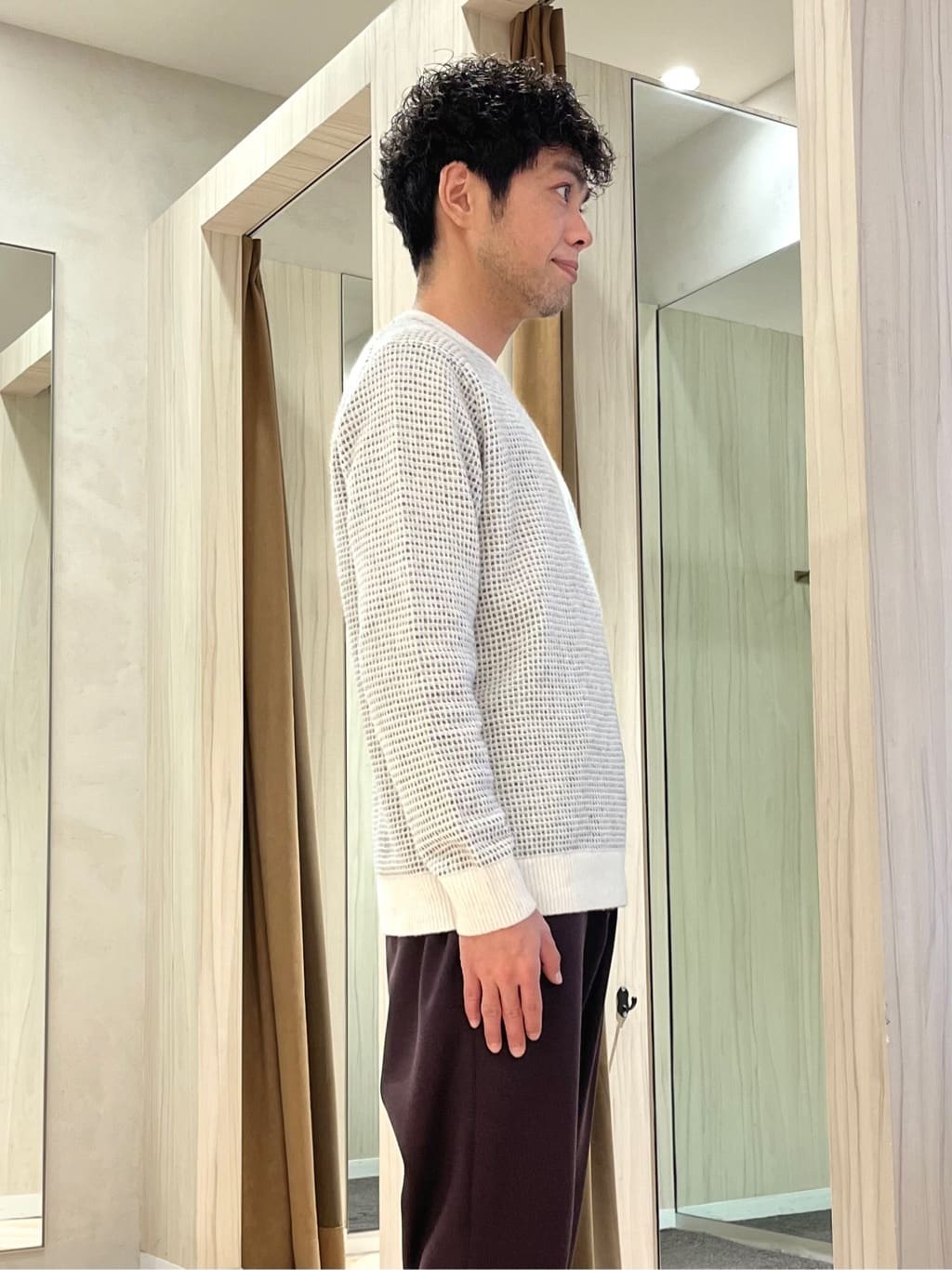 URAさんの「TAKEO KIKUCHI｜【None Of Stress】ストレッチ ダウンブルゾン」を使ったコーディネート