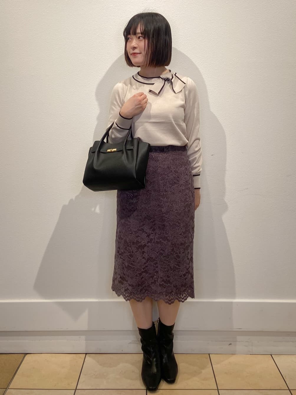 kimiさんの「index｜ノーカラーショートコート」を使ったコーディネート