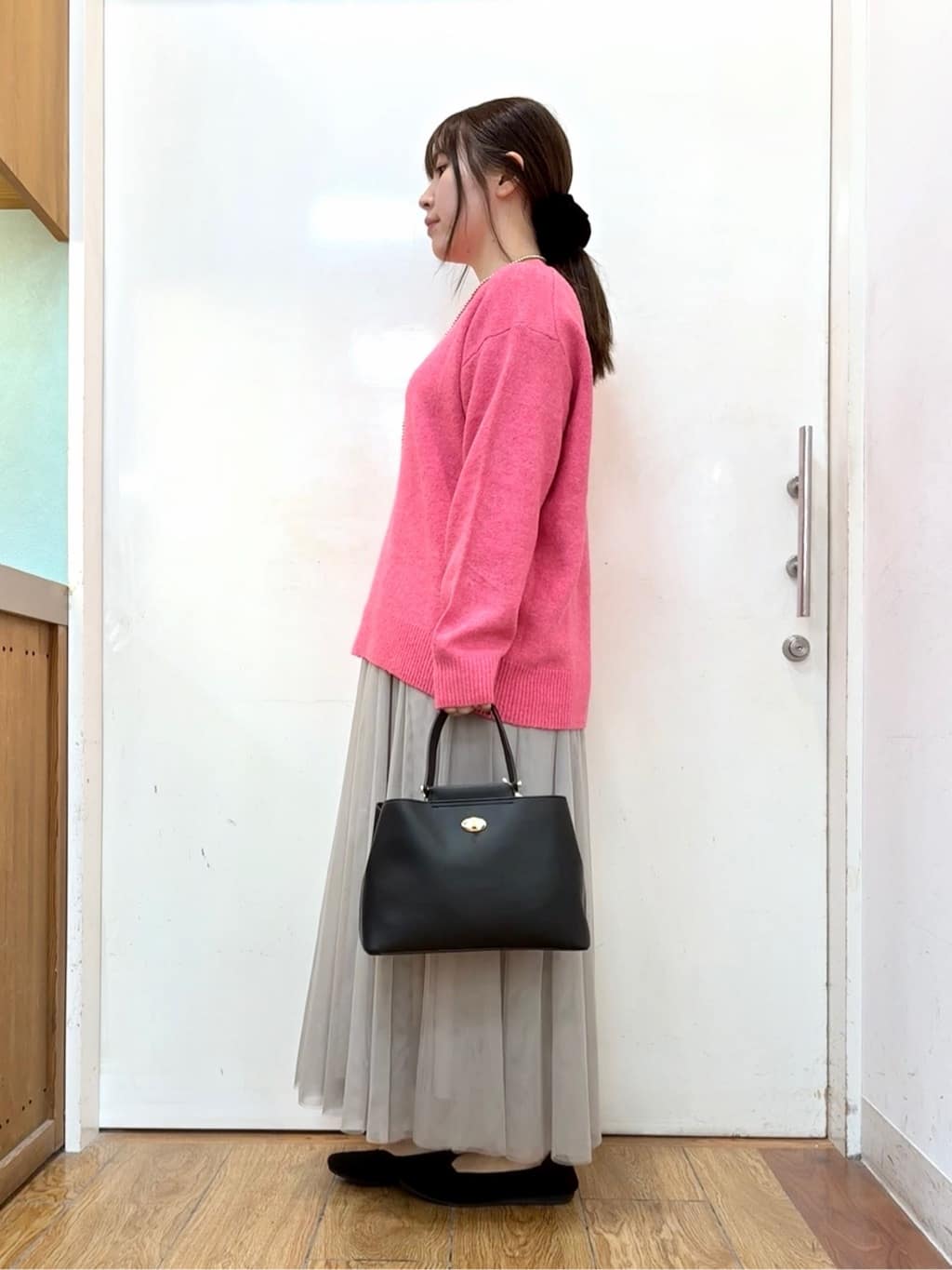 だいわさんの「SHOO･LA･RUE｜【セレモニー/2WAY】フロント金具トートバッグ」を使ったコーディネート