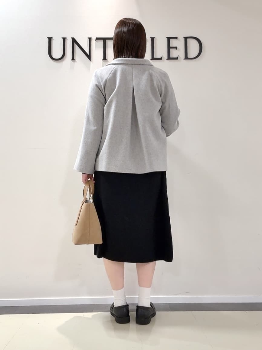 YUIさんの「UNTITLED｜【着回しが効く／オンオフアウター】ウールショートコート」を使ったコーディネート