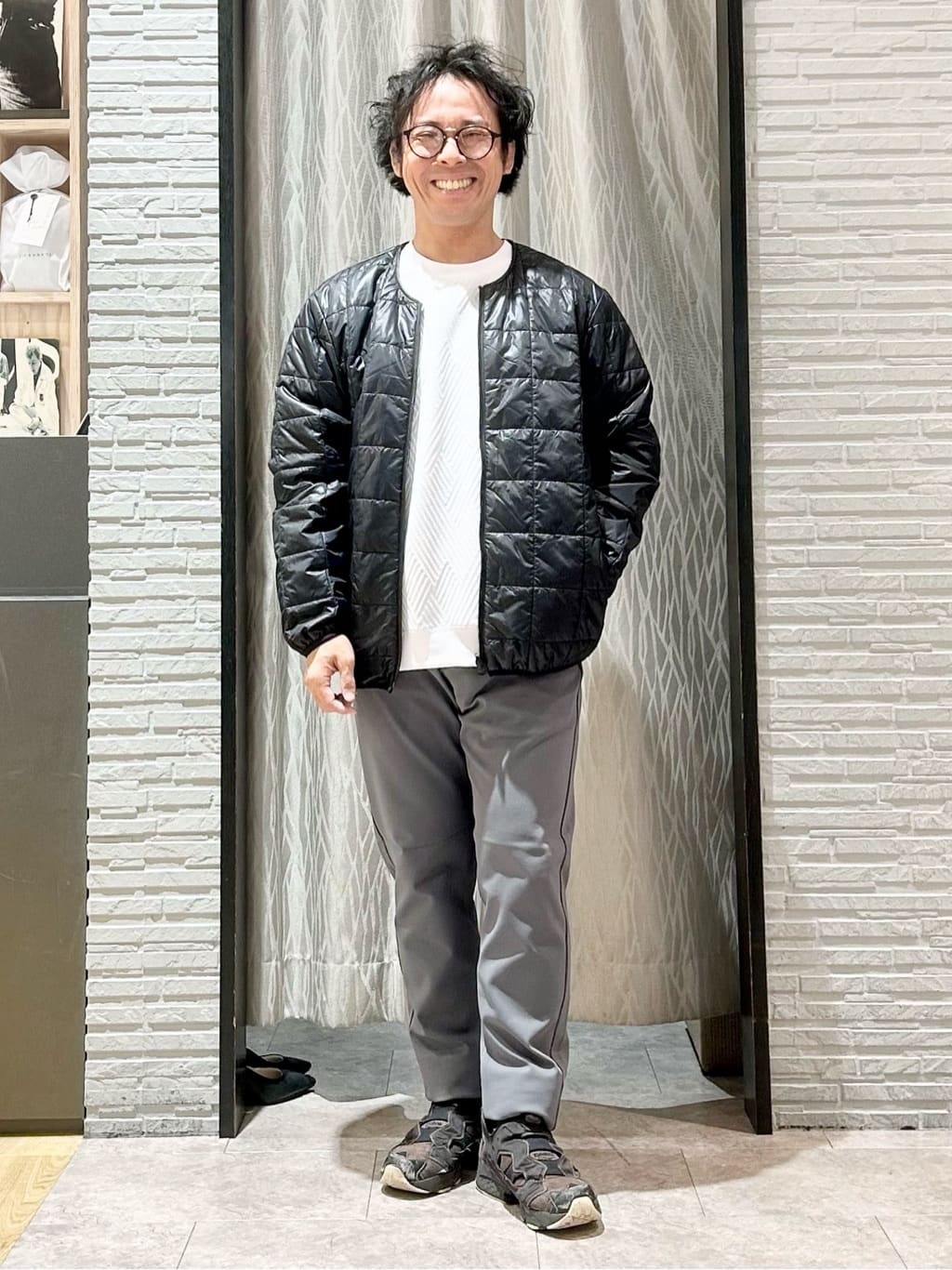 KENJI Iさんの「THE SHOP TK｜【3WAY】中綿ライナー付き カルゼコート　洗濯機OK/ON・OFF対応」を使ったコーディネート
