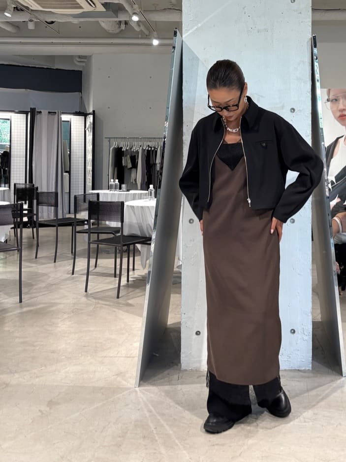 ibuさんの「CODE A｜urban tailor short blouson」を使ったコーディネート
