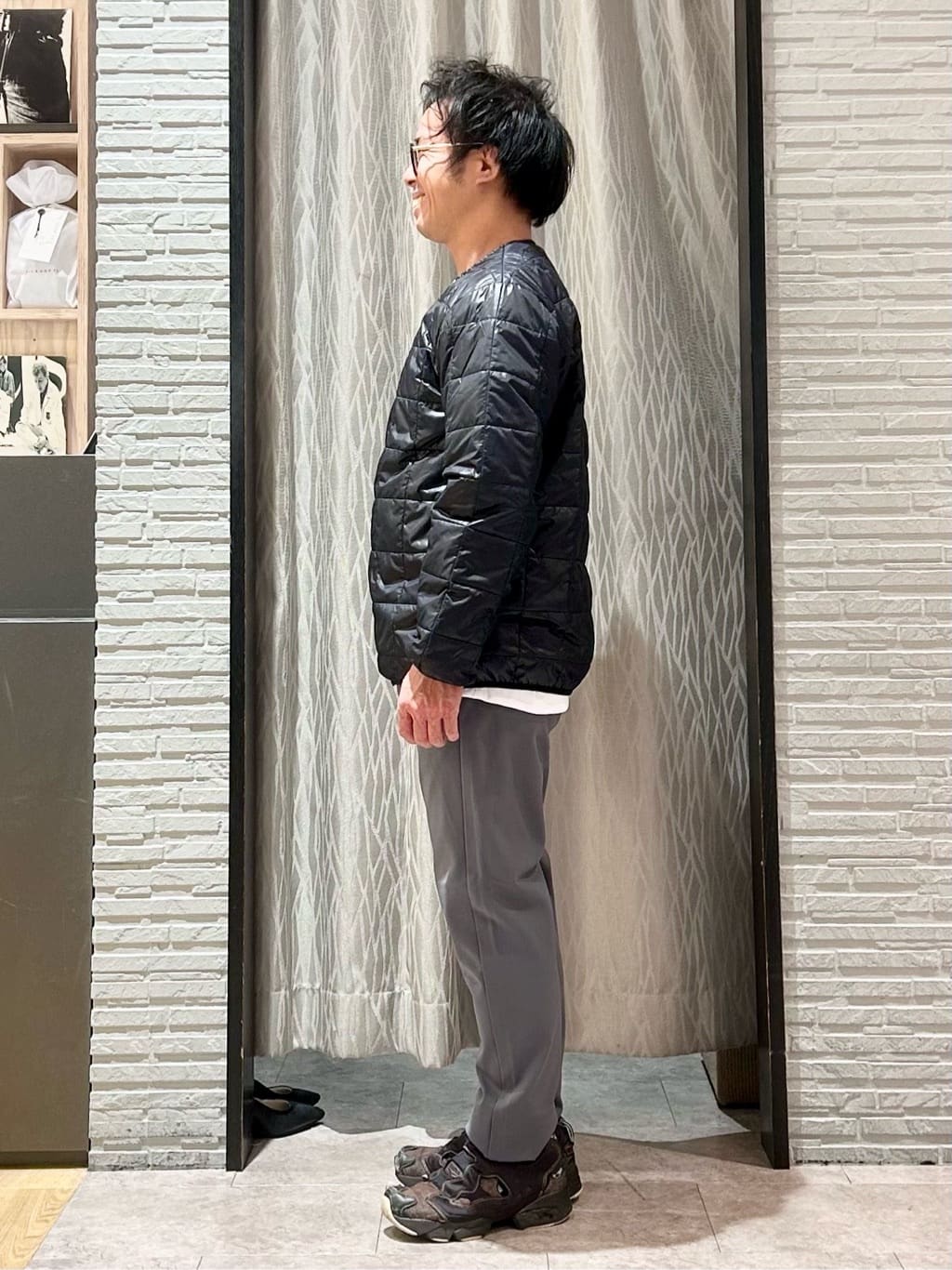KENJI Iさんの「THE SHOP TK｜【3WAY】中綿ライナー付き カルゼコート　洗濯機OK/ON・OFF対応」を使ったコーディネート