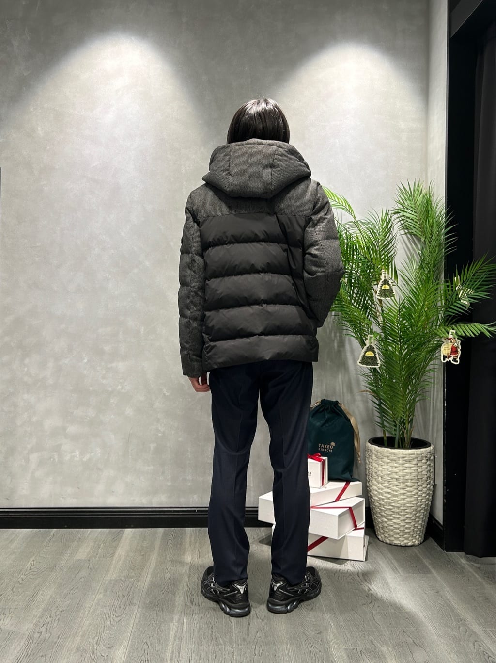 ruiさんの「TAKEO KIKUCHI｜カラーコンビ ダウンブルゾン」を使ったコーディネート