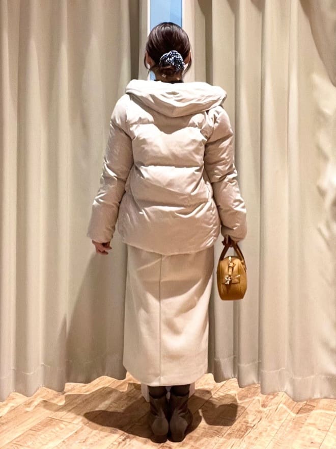 もんちゃんさんの「SHOO･LA･RUE｜【洗濯機可/S-LL】配色が大人かわいい　フェアアイル柄求心ニット」を使ったコーディネート