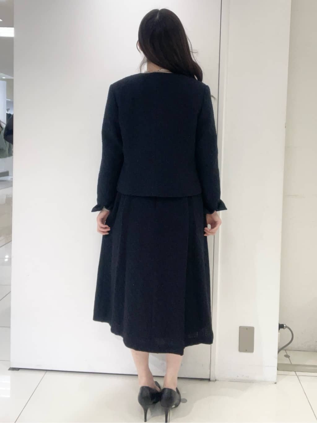 moeさんの「UNTITLED｜【セットアップ可/フォーマル】ツイードジャケット」を使ったコーディネート