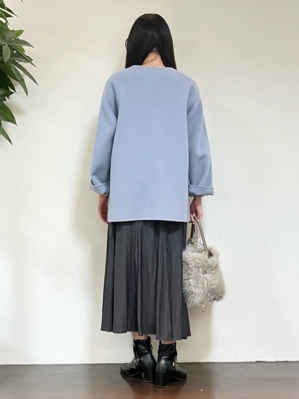 カレンさんの「UNTITLED｜【ミディ丈/軽やか】セミラグランリバー コート」を使ったコーディネート