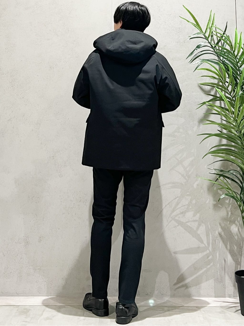 SHI-MAさんの「THE SHOP TK｜【軽くて、暖かい】SORONA／ソロナ 中綿ブルゾン 防風/軽量/洗濯機OK/フード脱着可」を使ったコーディネート