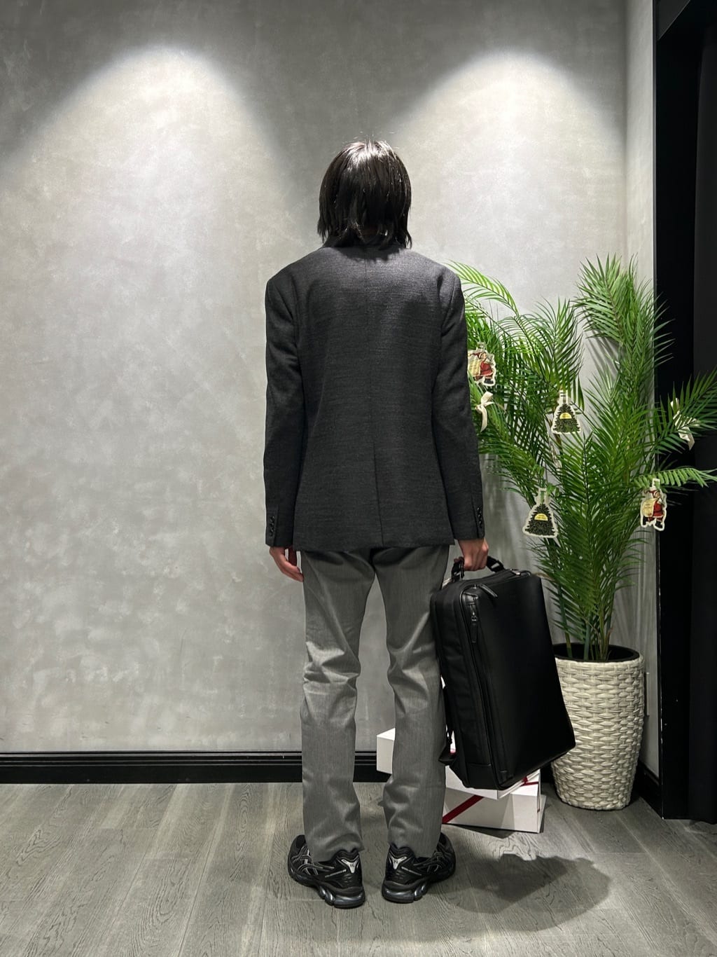 ruiさんの「TAKEO KIKUCHI｜千鳥柄 ストレッチ プルオーバー」を使ったコーディネート